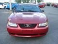 2000 Performance Red Ford Mustang V6 Coupe  photo #9