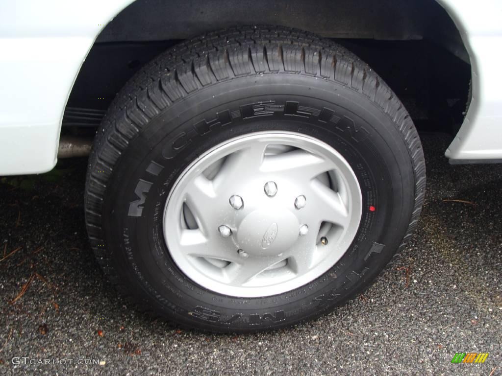 2008 E Series Van E250 Super Duty Passenger Conversion - Oxford White / Medium Flint photo #5