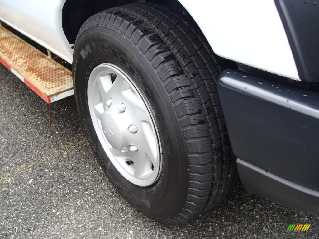 2008 E Series Van E250 Super Duty Passenger Conversion - Oxford White / Medium Flint photo #6