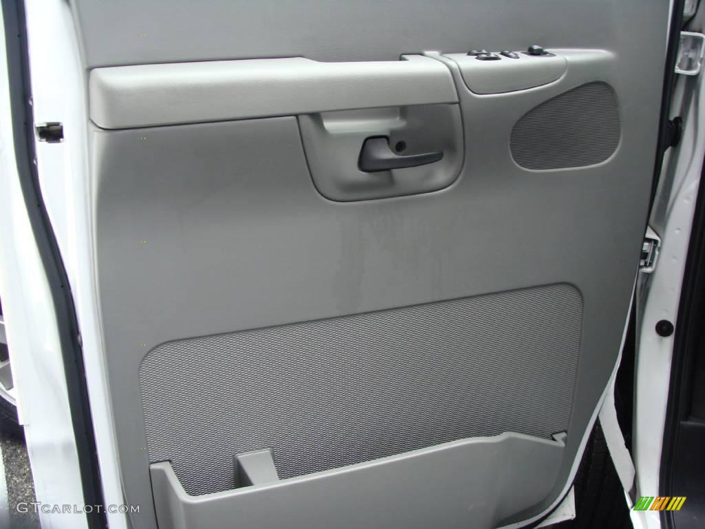 2008 E Series Van E250 Super Duty Passenger Conversion - Oxford White / Medium Flint photo #8