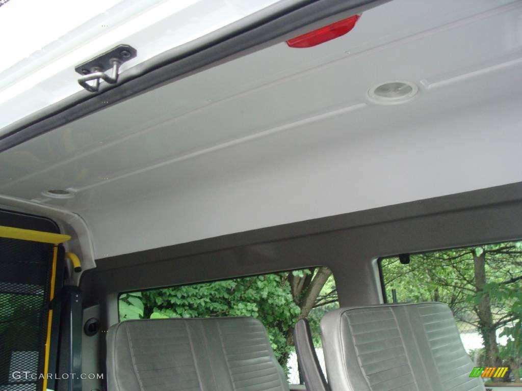 2008 E Series Van E250 Super Duty Passenger Conversion - Oxford White / Medium Flint photo #15