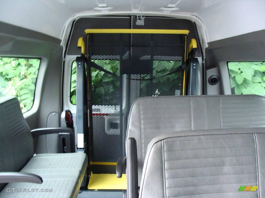 2008 E Series Van E250 Super Duty Passenger Conversion - Oxford White / Medium Flint photo #16