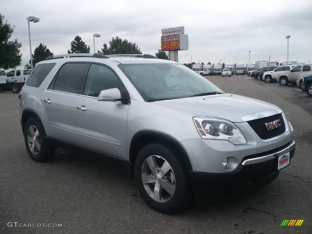 2010 Acadia SLT AWD - Quicksilver Metallic / Ebony photo #1