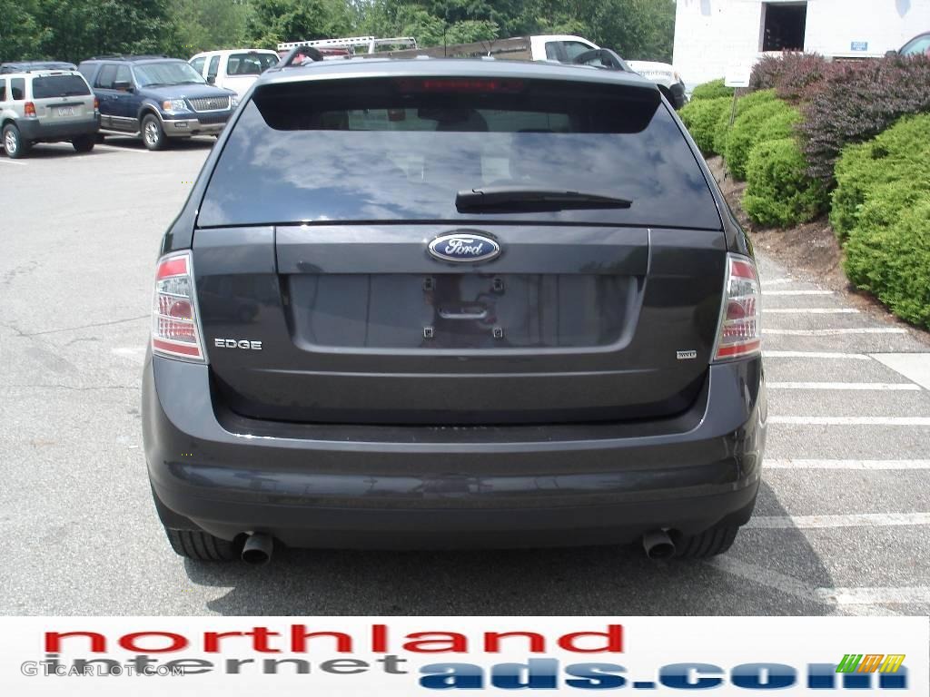 2007 Edge SE AWD - Carbon Metallic / Medium Light Stone photo #7