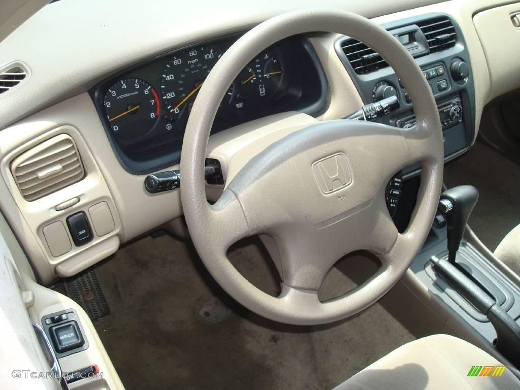 1998 Accord LX V6 Sedan - Dark Emerald Pearl / Ivory photo #11