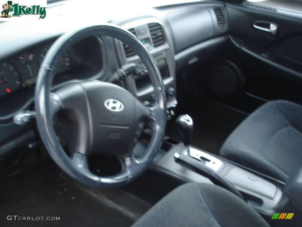 2002 Sonata  - Brilliant Silver / Black photo #7