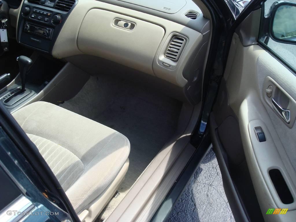 1998 Accord LX V6 Sedan - Dark Emerald Pearl / Ivory photo #15