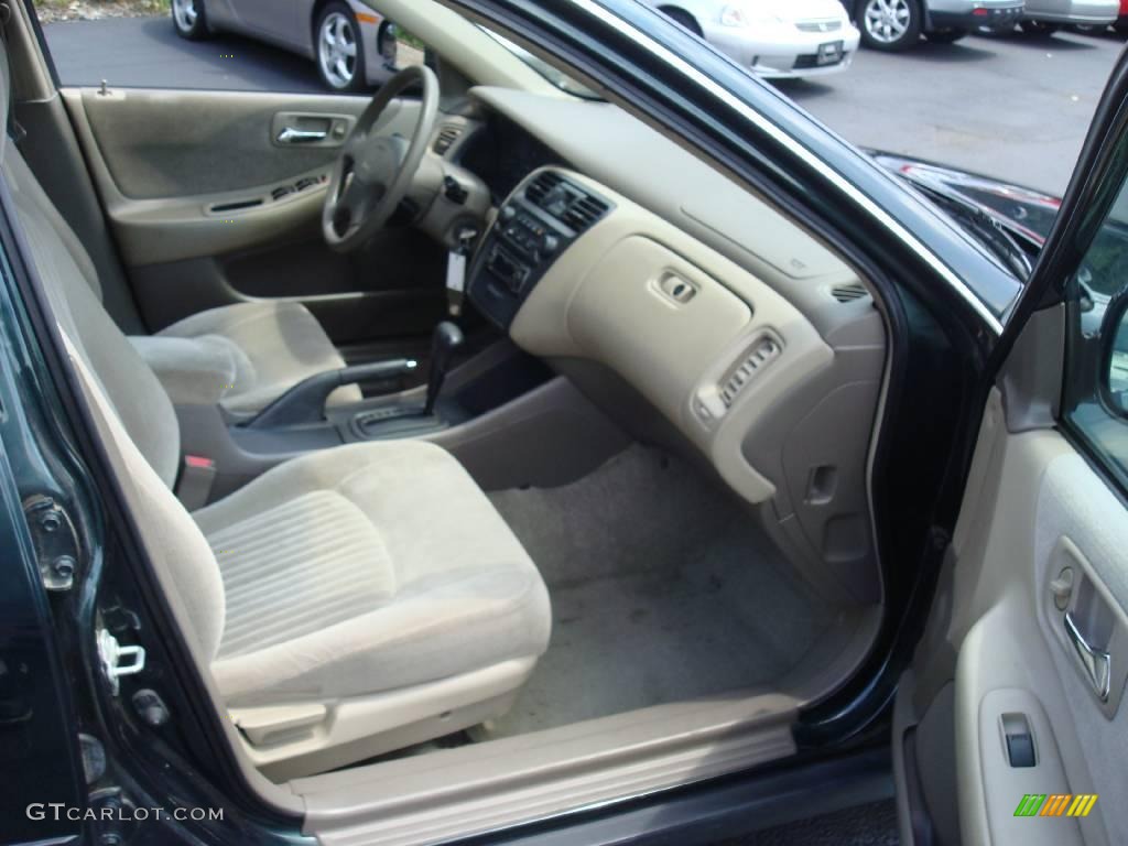 1998 Accord LX V6 Sedan - Dark Emerald Pearl / Ivory photo #17