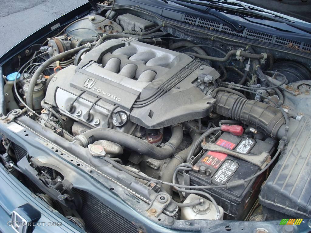 1998 Accord LX V6 Sedan - Dark Emerald Pearl / Ivory photo #22