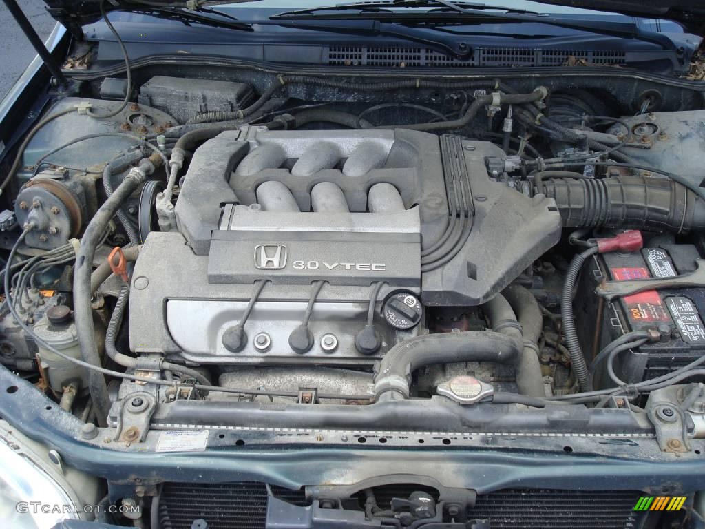 1998 Accord LX V6 Sedan - Dark Emerald Pearl / Ivory photo #23