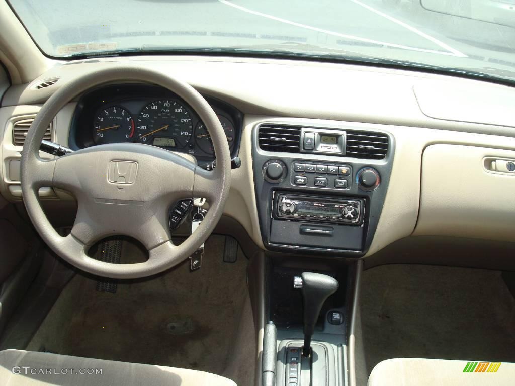 1998 Accord LX V6 Sedan - Dark Emerald Pearl / Ivory photo #27