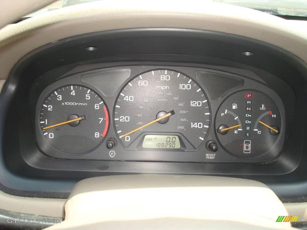 1998 Accord LX V6 Sedan - Dark Emerald Pearl / Ivory photo #33