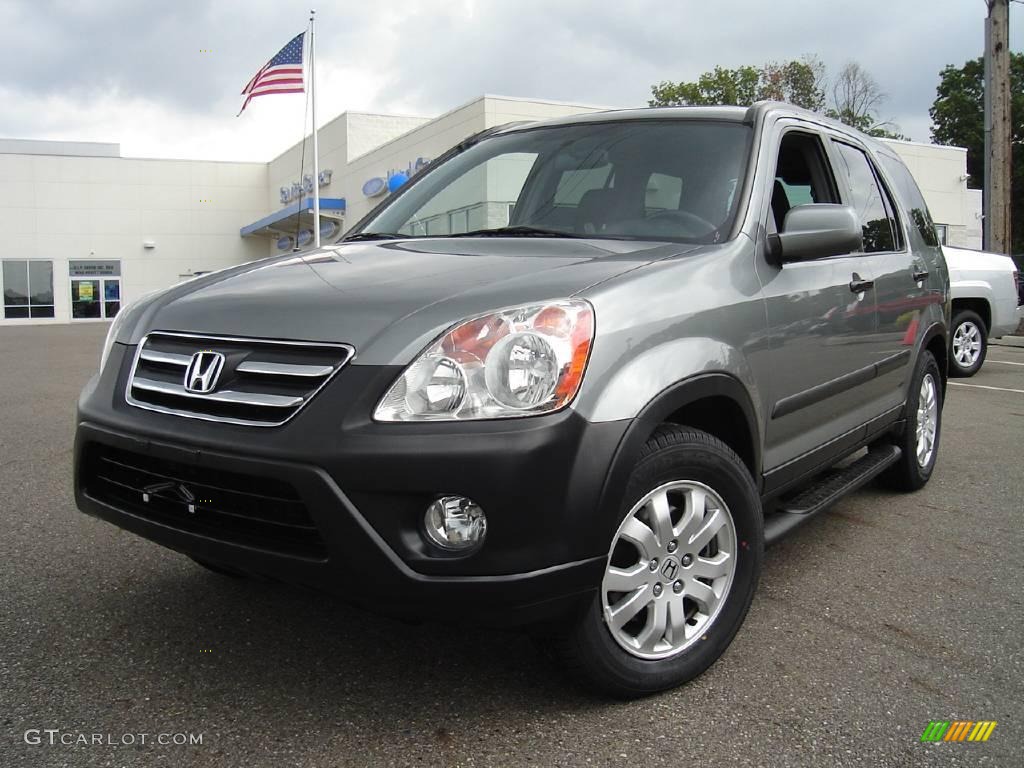 2005 CR-V EX 4WD - Pewter Pearl / Black photo #1