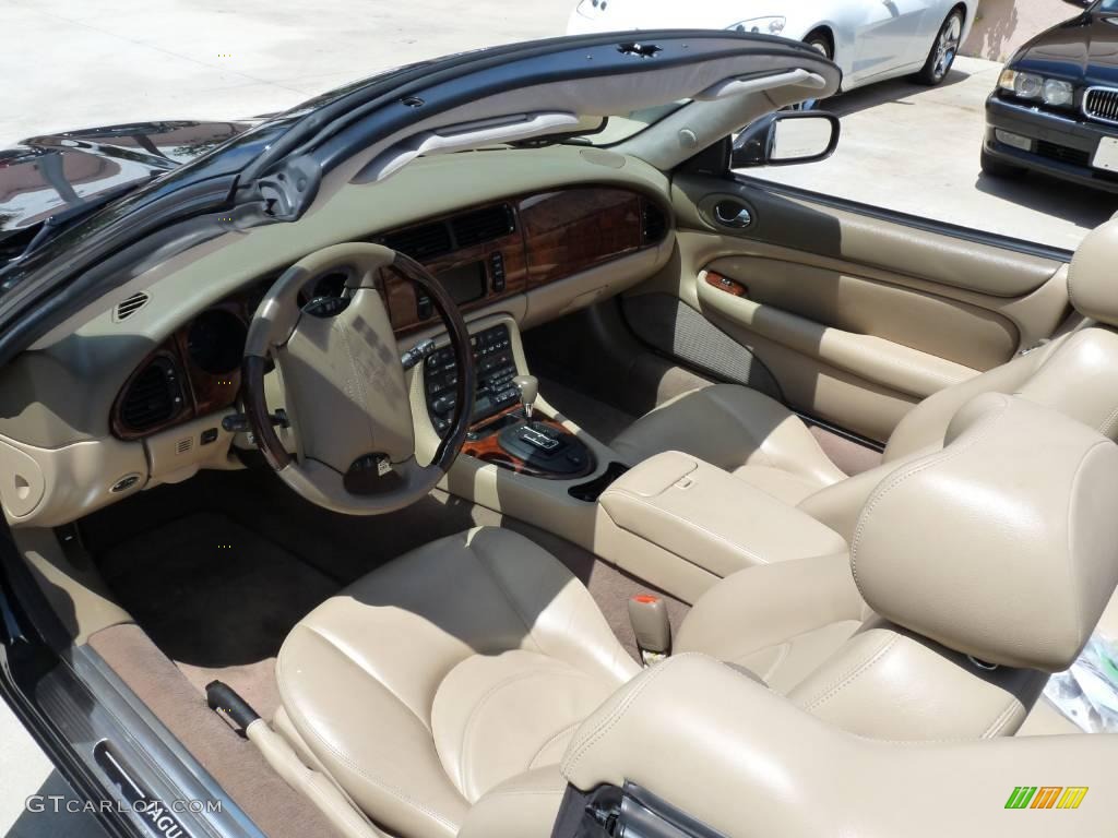 2003 XK XKR Convertible - Ebony Black / Cashmere photo #9