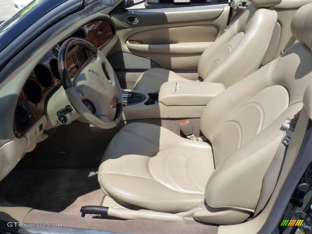 2003 XK XKR Convertible - Ebony Black / Cashmere photo #10