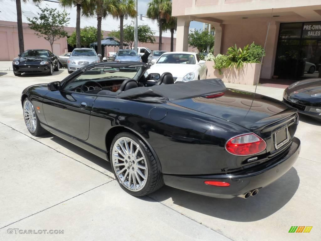 2006 XK XKR Convertible - Ebony Black / Charcoal photo #4