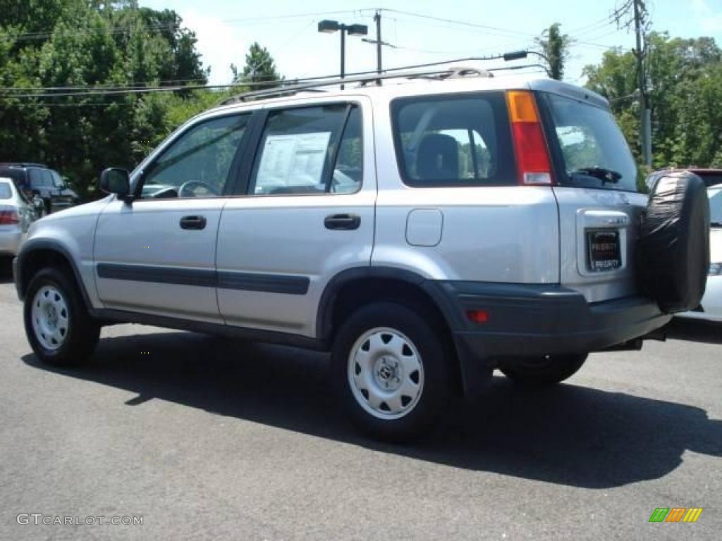 2001 CR-V LX 4WD - Satin Silver Metallic / Dark Gray photo #3