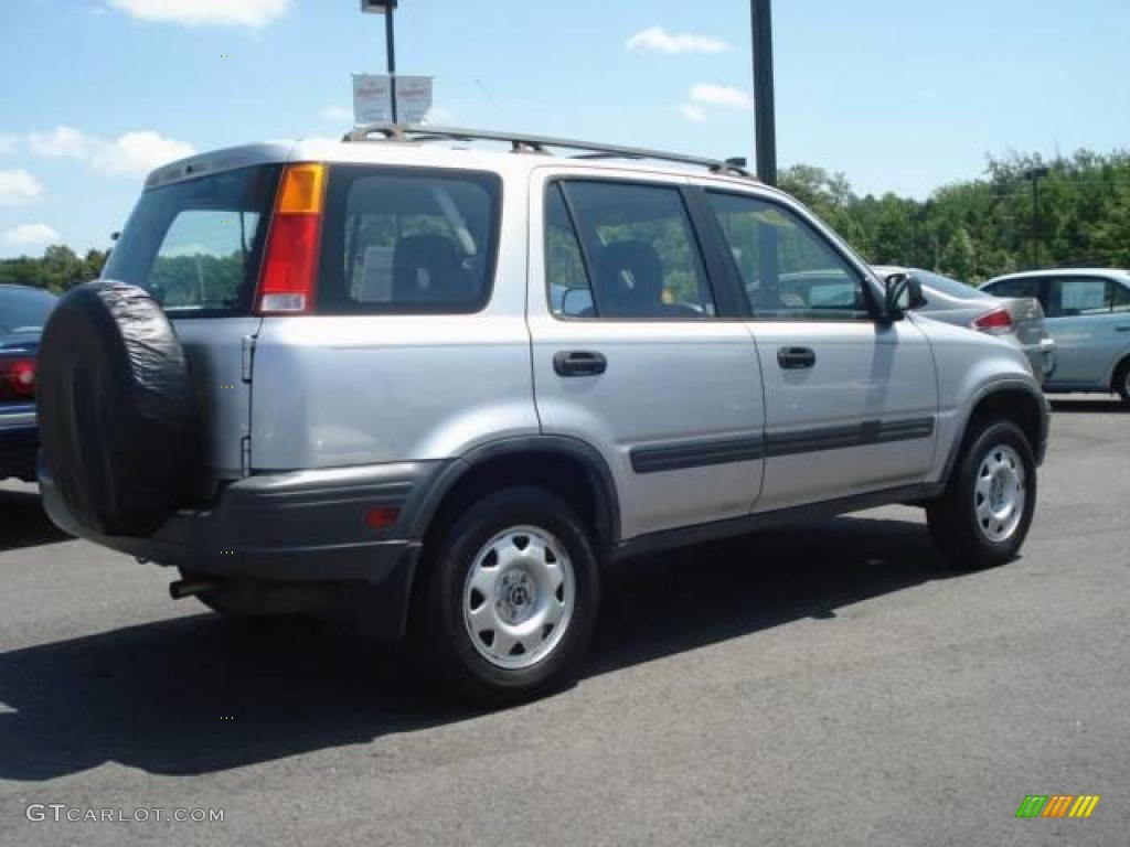 2001 CR-V LX 4WD - Satin Silver Metallic / Dark Gray photo #5