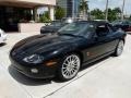 2006 Ebony Black Jaguar XK XKR Convertible  photo #20