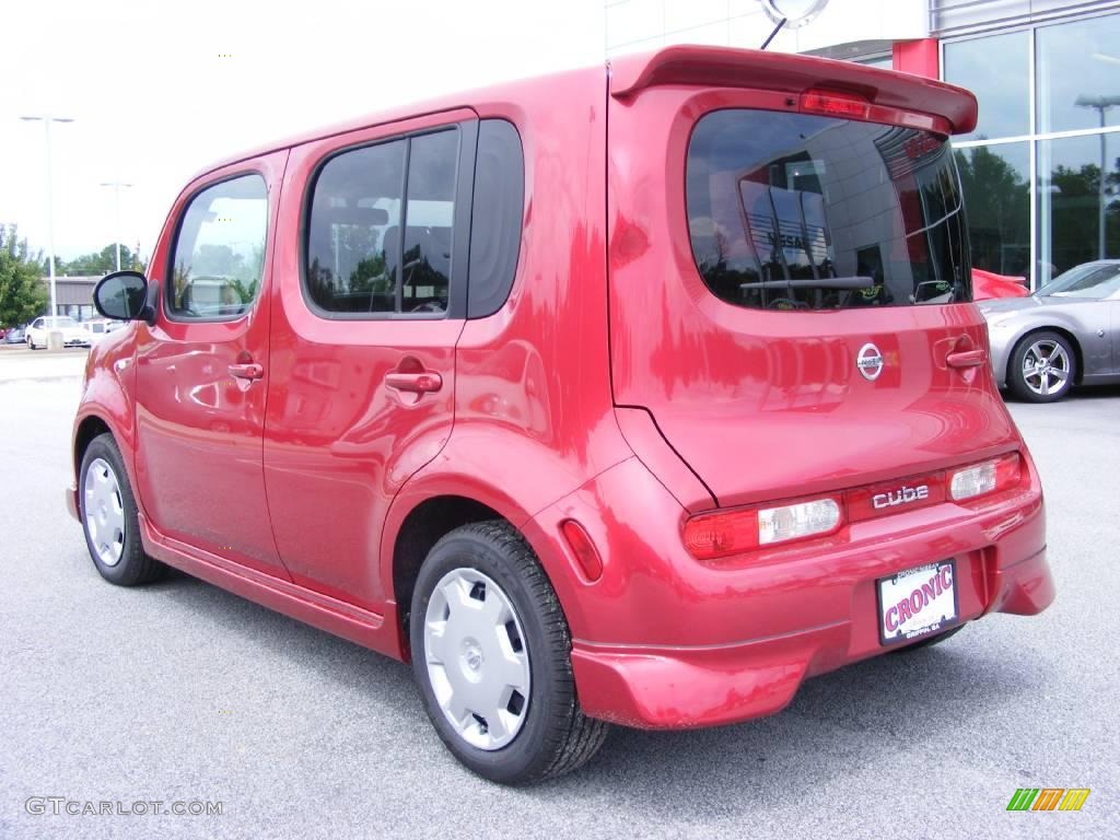 2009 Scarlet Red Nissan Cube 1.8 S 15339470 Photo 8 Car Color Galleries