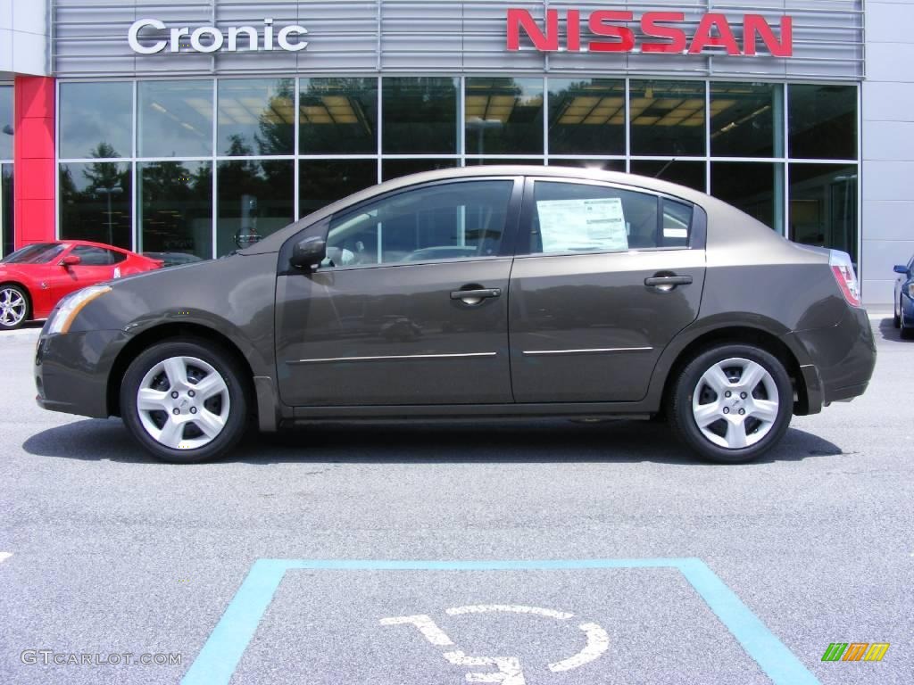 2009 Sentra 2.0 S - Polished Granite / Beige photo #1