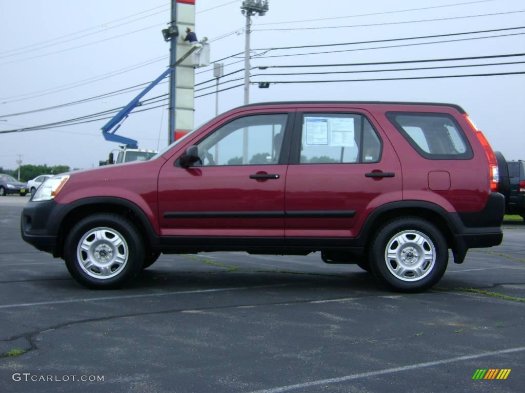 2006 CR-V LX 4WD - Redondo Red Pearl / Ivory photo #4