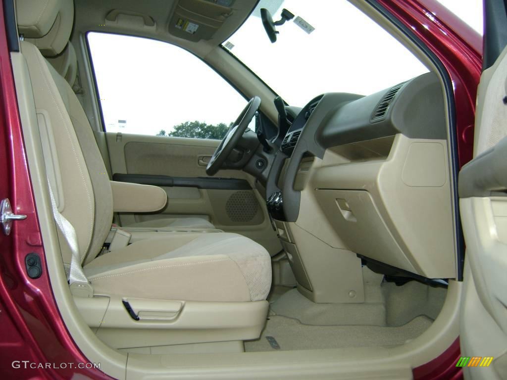 2006 CR-V LX 4WD - Redondo Red Pearl / Ivory photo #11