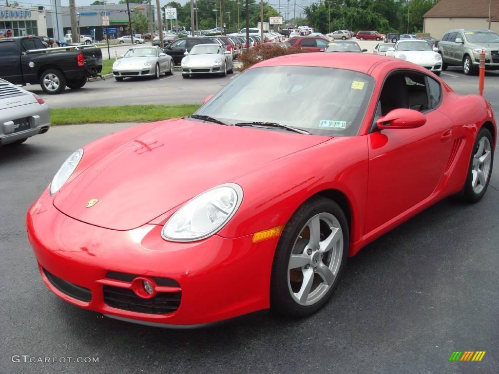 2008 Cayman  - Guards Red / Black photo #1