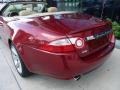 2007 Radiance Red Metallic Jaguar XK XK8 Convertible  photo #6