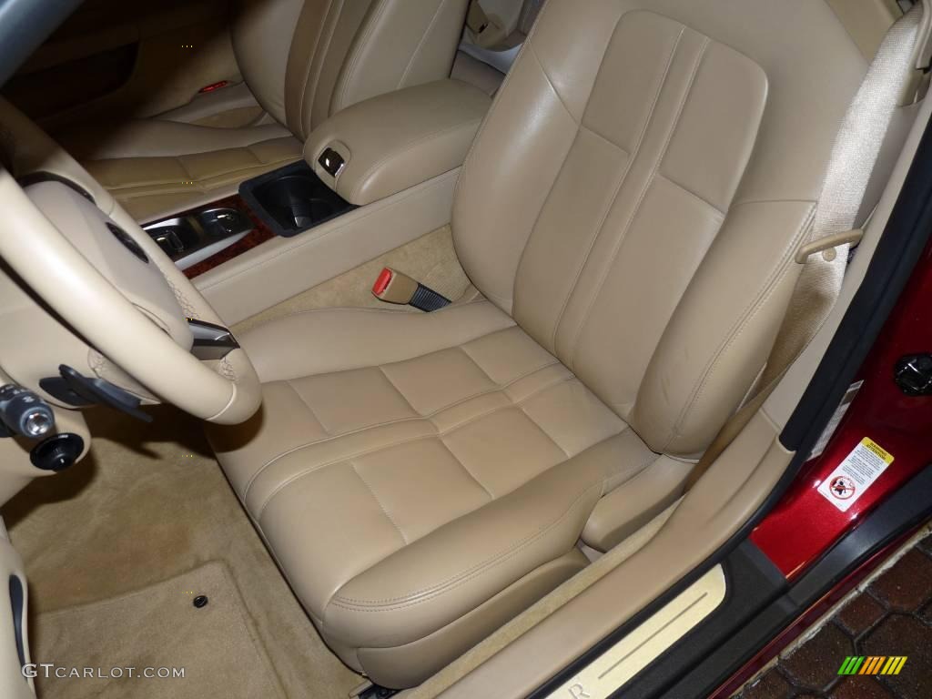 2007 XK XK8 Convertible - Radiance Red Metallic / Caramel photo #21