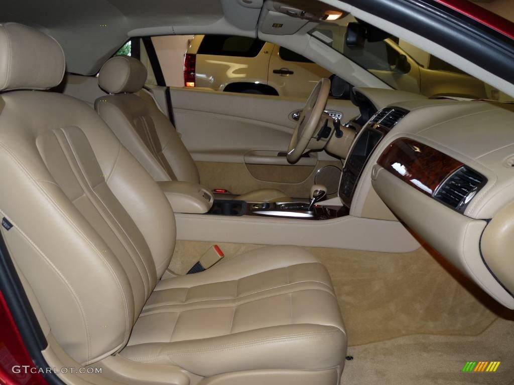 2007 XK XK8 Convertible - Radiance Red Metallic / Caramel photo #24