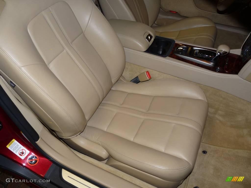 2007 XK XK8 Convertible - Radiance Red Metallic / Caramel photo #26