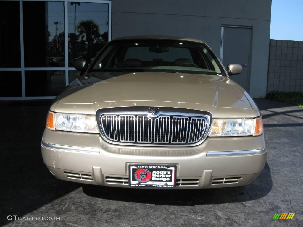 2000 Grand Marquis LS - Harvest Gold Metallic / Medium Parchment photo #3