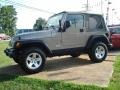 2005 Light Khaki Metallic Jeep Wrangler Rubicon 4x4  photo #2