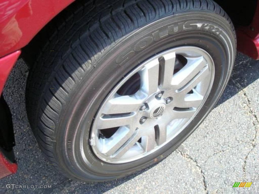 2007 Mountaineer Premier AWD - Vivid Red / Camel photo #7