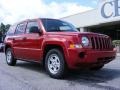 2009 Inferno Red Crystal Pearl Jeep Patriot Sport  photo #2