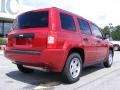 2009 Inferno Red Crystal Pearl Jeep Patriot Sport  photo #8