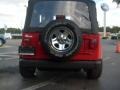 2003 Flame Red Jeep Wrangler X 4x4 Freedom Edition  photo #4