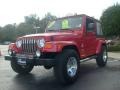 2003 Flame Red Jeep Wrangler X 4x4 Freedom Edition  photo #7