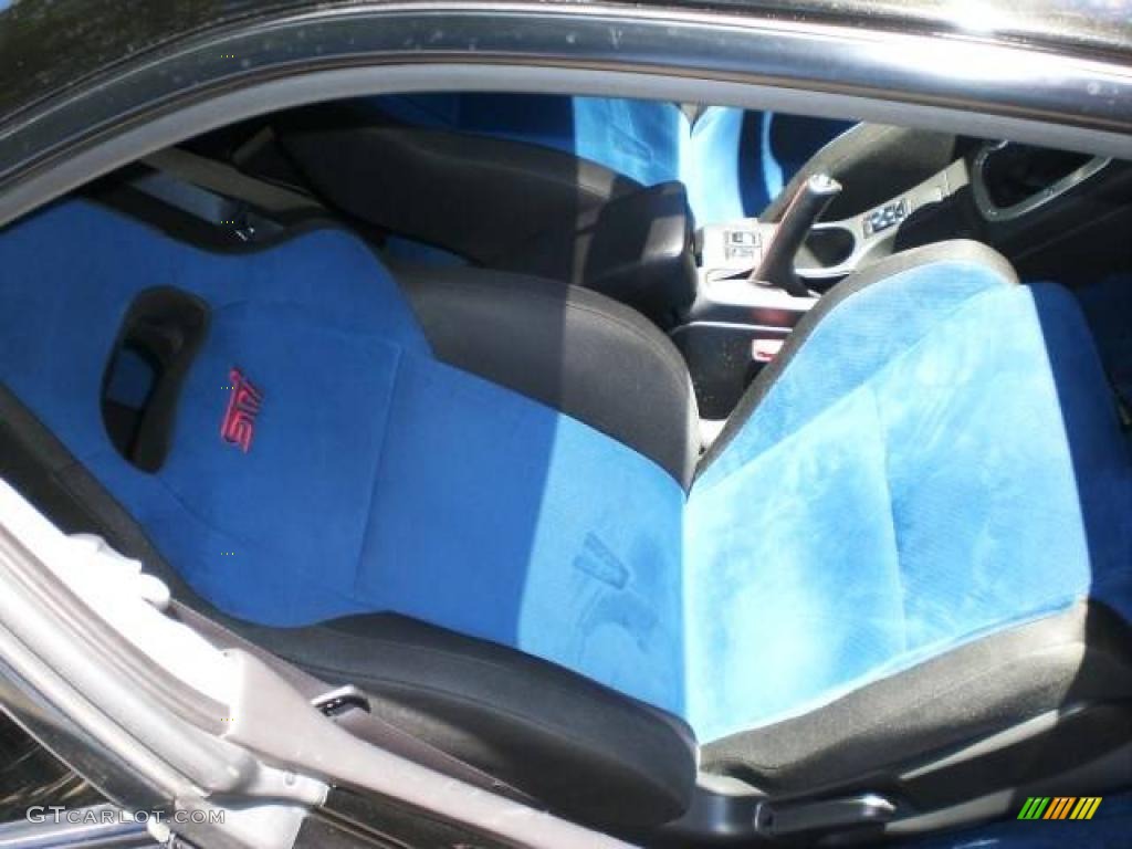 2004 Impreza WRX STi - Java Black Pearl / Blue Ecsaine/Black photo #35