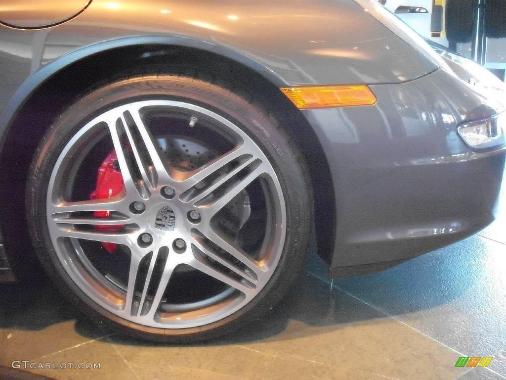 2008 911 Carrera 4S Coupe - Slate Grey Metallic / Black photo #5
