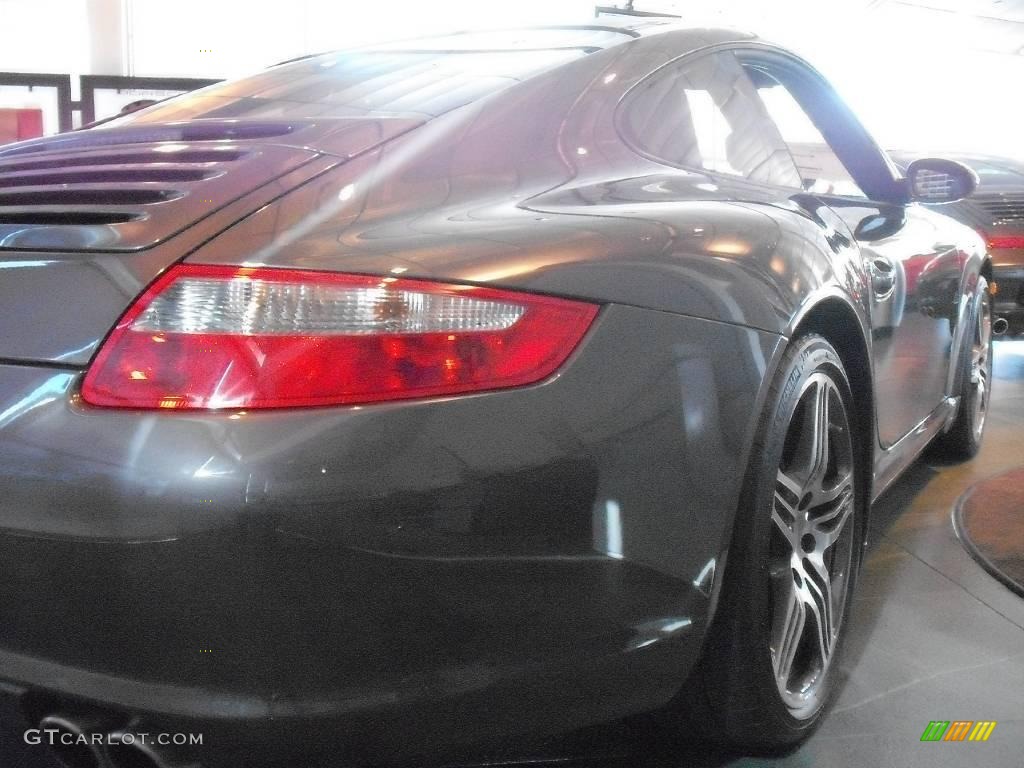 2008 911 Carrera 4S Coupe - Slate Grey Metallic / Black photo #7