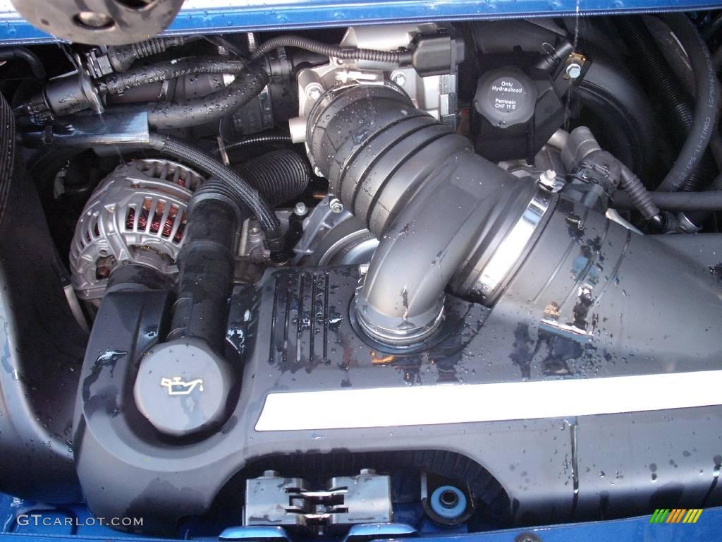 2007 911 Carrera Cabriolet - Cobalt Blue Metallic / Stone Grey photo #18