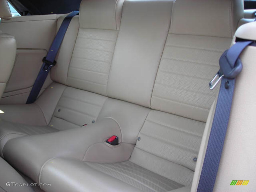 2006 Mustang GT Premium Convertible - Windveil Blue Metallic / Light Parchment photo #3