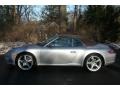 2006 GT Silver Metallic Porsche 911 Carrera 4 Cabriolet  photo #3