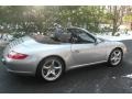 GT Silver Metallic - 911 Carrera 4 Cabriolet Photo No. 8