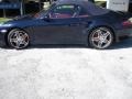 2008 Midnight Blue Metallic Porsche 911 Turbo Cabriolet  photo #7