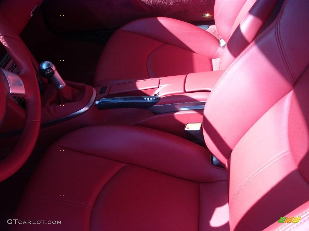 2008 911 Turbo Cabriolet - Midnight Blue Metallic / Carrera Red photo #8