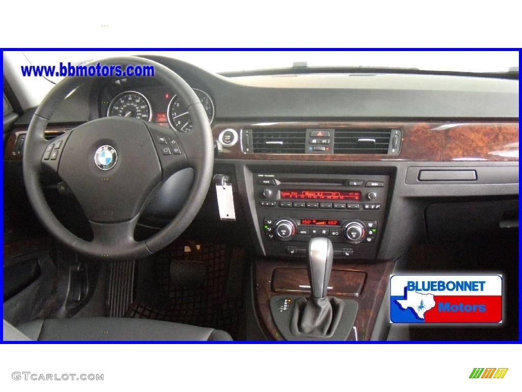 2008 3 Series 328i Sedan - Jet Black / Black photo #6
