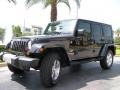 2009 Black Jeep Wrangler Unlimited Sahara 4x4  photo #2